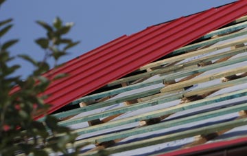 Thick Hollins corrugated roofing costs
